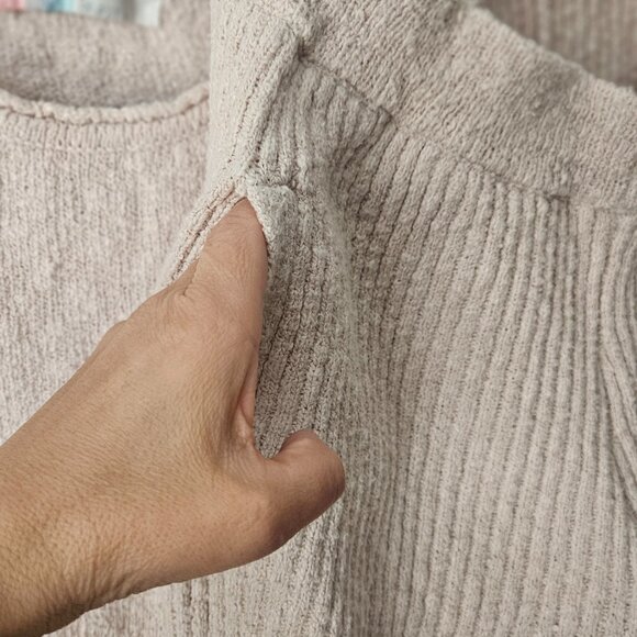 Free People Beach Adelaide Sweater Set Beige Small - Picture 5 of 16